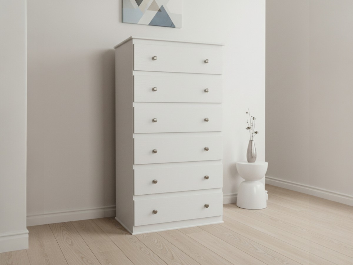 Cajonera de color de 6 cajones