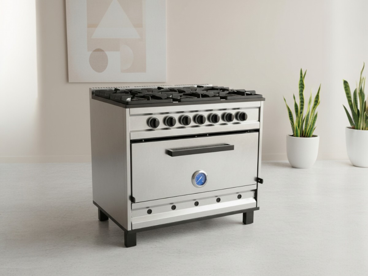 Cocina industrial 6 hornallas