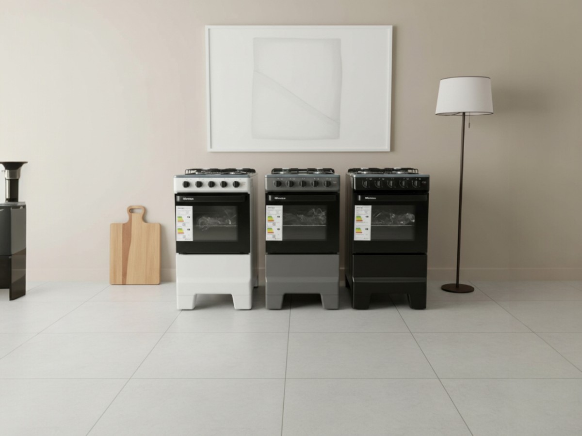 Cocina 4 hornallas multigas