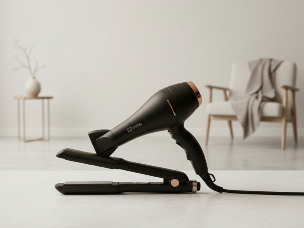 Combo plancha y secador