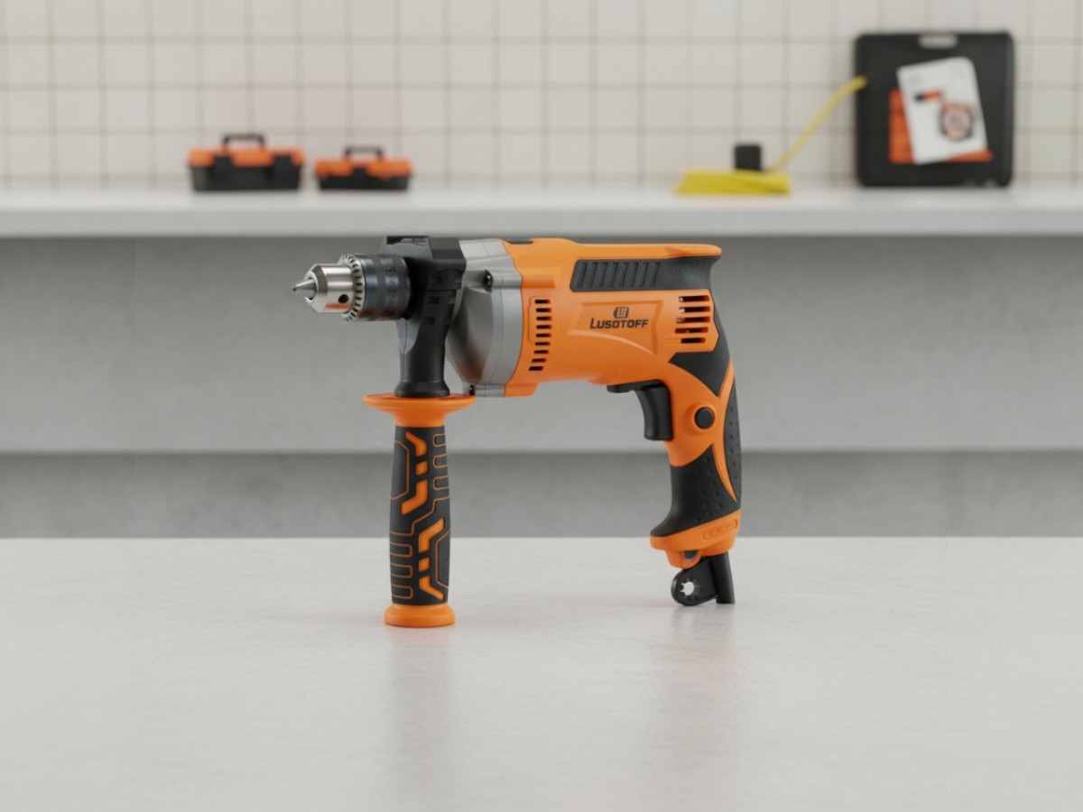 Taladro percutor 710W 3000 rpm