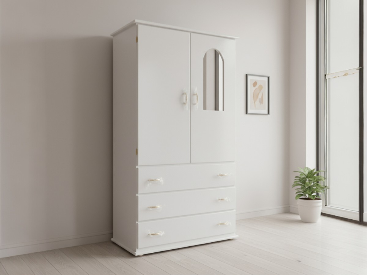 Ropero pequeño con espejo